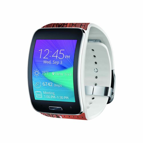 Samsung_Gear S_Red_Printed_Circuit_Board_1